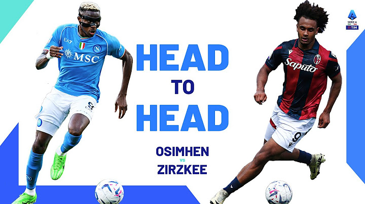 Two lethal strikers face off in Naples | Osimhen vs Zirkzee | Head to Head | Serie A 2023/24
