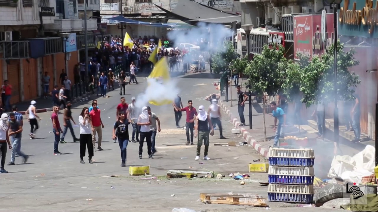 مسيرة نصرة المسجد الأقصى في الخليل