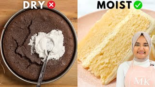 THIS is why your cakes are DRY
