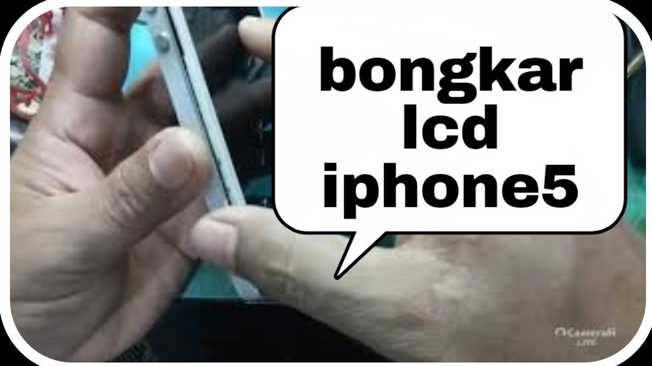 cara ganti lcd iphone 5s YouTube