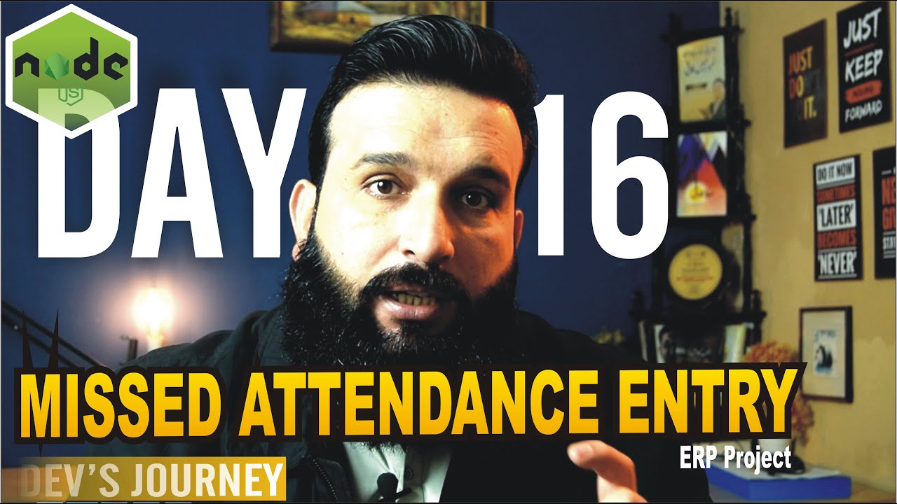 Day 16 | ERP System: Handling Missed Attendance with Back-Date Entry (Backend Logic)  | اردو/हिंदी