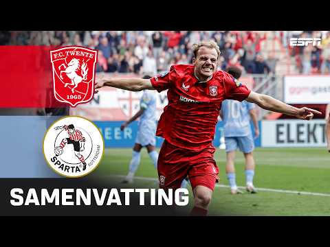 VAN DEN BELT BLINKT UIT MET 2️⃣ GOALS EN OMHAAL OP LAT ✨ | Samenvatting FC Twente - Sparta Rotterdan — football highlights