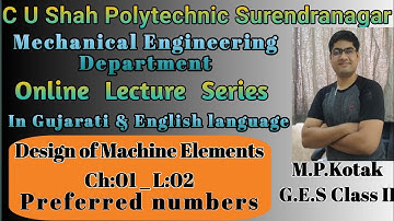 Design of Machine Elements In Gujarati Ch01_L02.