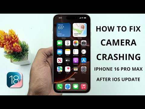 iPhone 16 camera app crash recovery steps screenshot