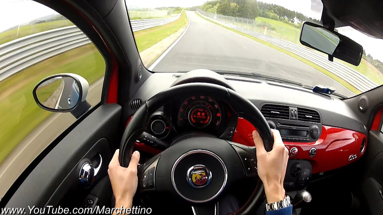 Fiat Abarth 595 Competizione Test Drive POV 