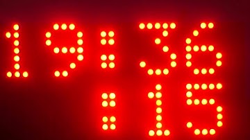 RTC P10 display using Arduino