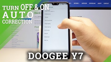 How to Personalize Suggested Words in DOOGEE  Y7 – Set Up Autocorrect