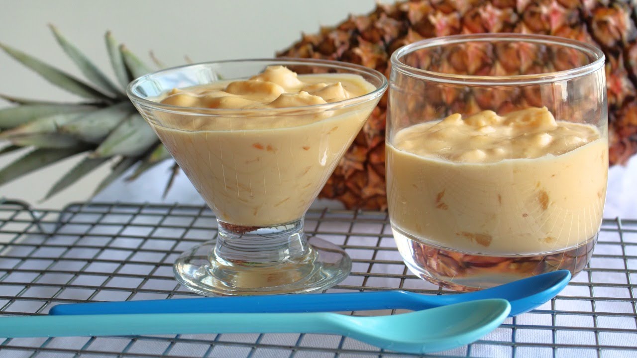 ❤️ DELÍCIA DE ABACAXI! SOBREMESA PARA O NATAL ❤️ (GELADO DE ABACAXI)