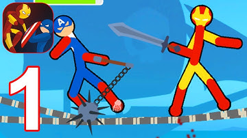 Stickman Fight Supreme Warriors - Gameplay Walkthrough Part 1 (Android, iOS)