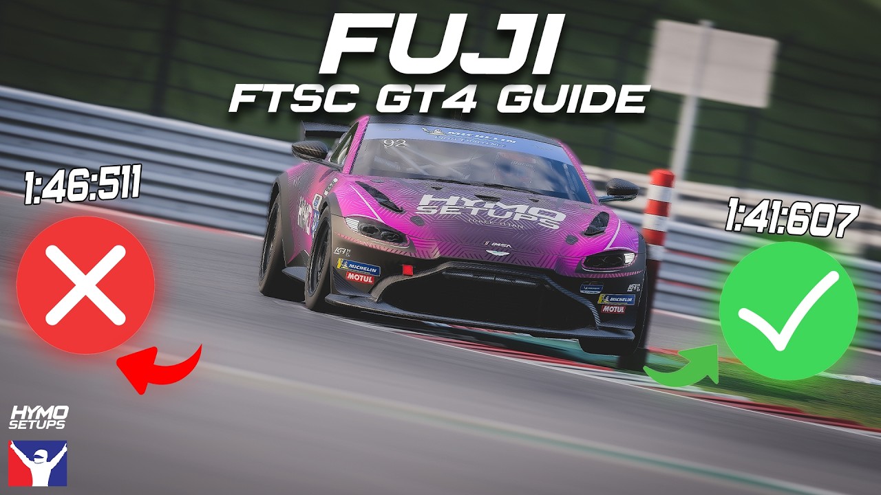 iRacing Fuji GT4 FTSC Guide | HYMO Academy - YouTube
