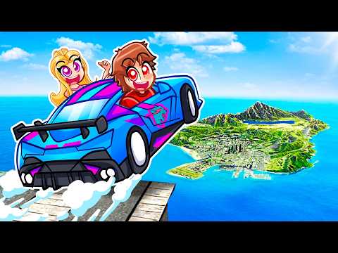 Jumping YOUTUBER CARS Across ENTIRE MAP In GTA 5...