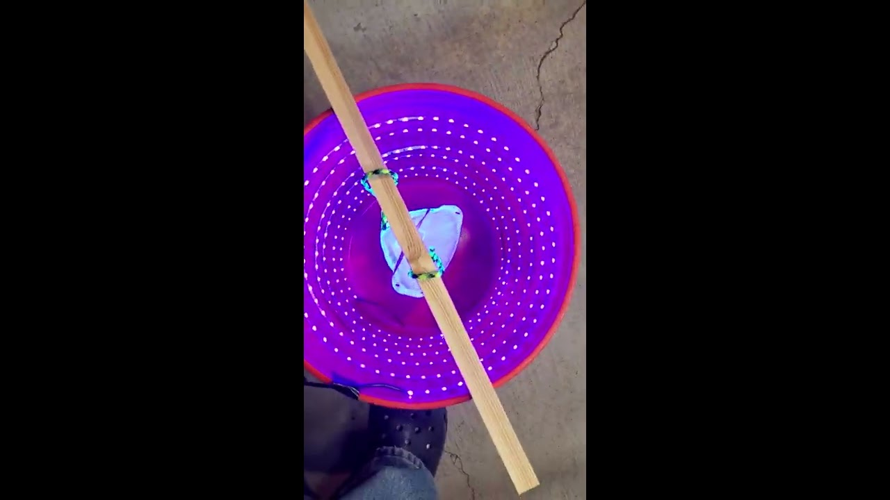 Home made UV light sterilizer