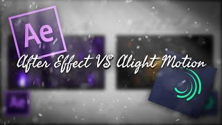 After Effect VS Alight Motion - Eska vs Me (Old Edit) nyari traffic :v