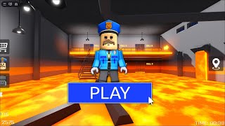 BARRY'S PRISON RUN (OBBY!) LAVA MODE - Use All Items NEW Roblox Gameplay Escape!