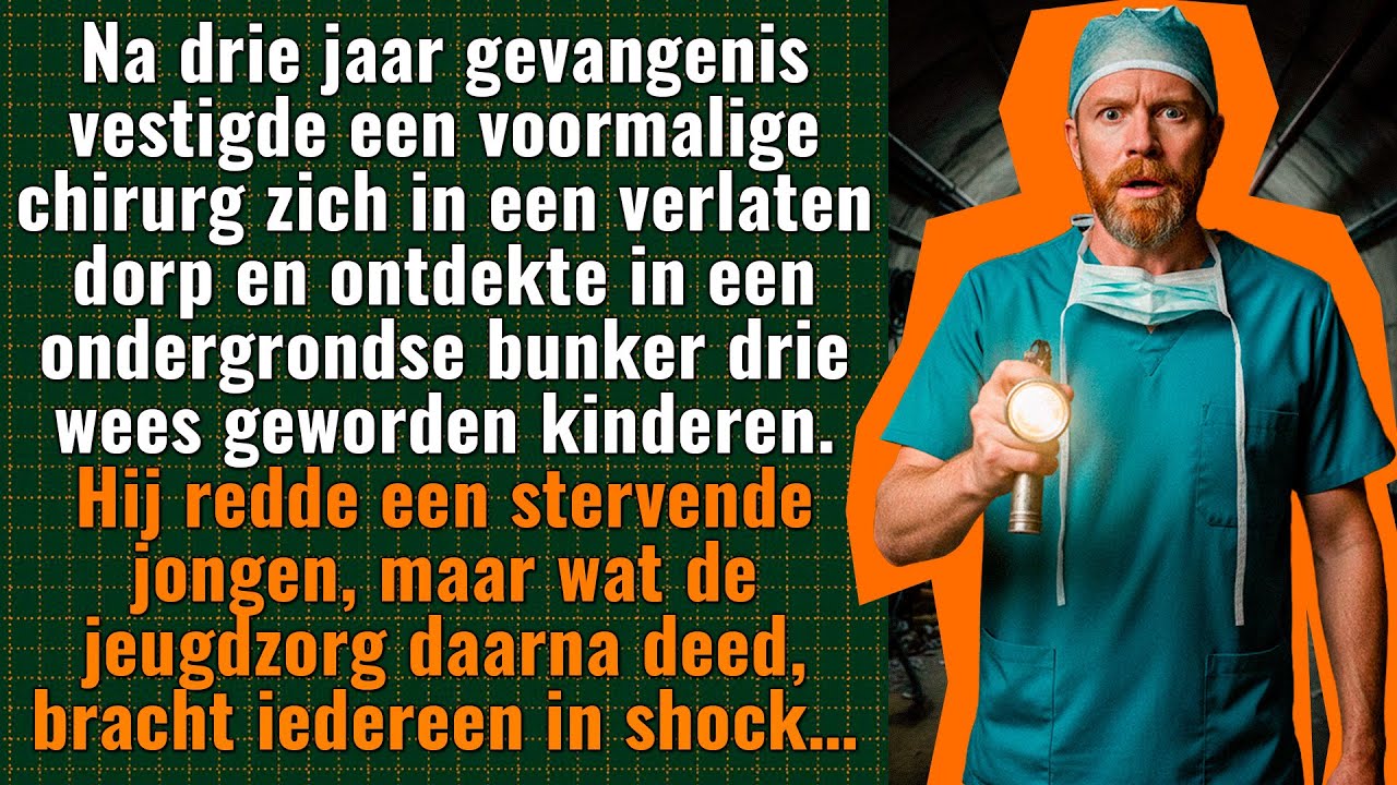 Na drie jaar gevangenis vestigde een ex-chirurg zich in een verlaten dorp en ontdekte hij een bunker