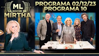 LA NOCHE DE MIRTHA - Programa 02/12/23 - PROGRAMA 10 TEMPORADA 2023