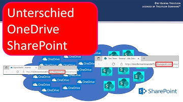 Unterschied OneDrive SharePoint