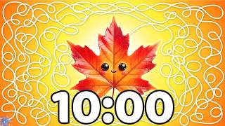 10 Minute Timer 💥 | 🍂 Autumn Timer Bomb 🍁 | Cozy Fall Countdown Adventure! screenshot 5