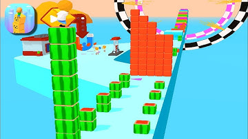 Cube Surfer | Android, IOS Gameplay New Level | B8M47K | Level 145-146