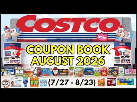 🚨*NEW* AUGUST Costco Coupon Book Preview (7/27-8/23)🔥Charmin, Orgain, Spam, Qtips, Premiere Protein!