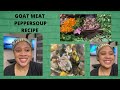 How to Prepare Proper Nigerian Goatmeat Pepper Soup with Unripe Plantain| New Baby | Market in Abuja