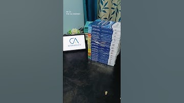 CA Intermediate New Syllabus Books Unboxing| Prabhu Nandwani| #cainter #icai #unboxing