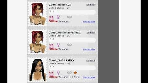 HACKER AND STALKER ALERT ON IMVU