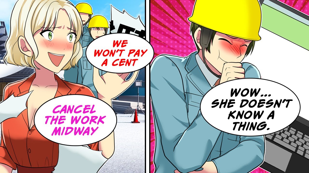 [Manga Dub] A gorgeous client cancelled my work and refused to pay, but then she begged... [RomCom]