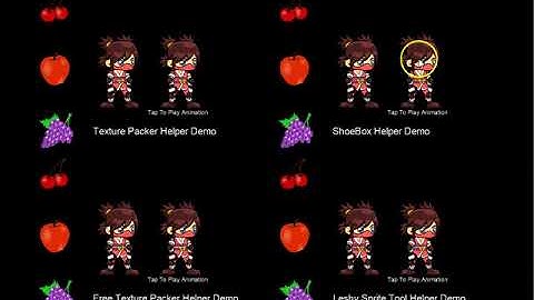 New Sprite Sheet Plugin (Texture Packing) for Corona