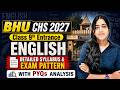 BHU CHS 2027 Class 9th Entrance English Detailed Syllabus & Exam Pattern | CHS BHU Preparation