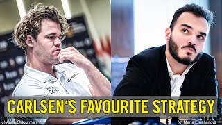 Carlsen's favourite strategy | Magnus Carlsen vs M Tabatabaei | Julius Baer Generations Cup 2023