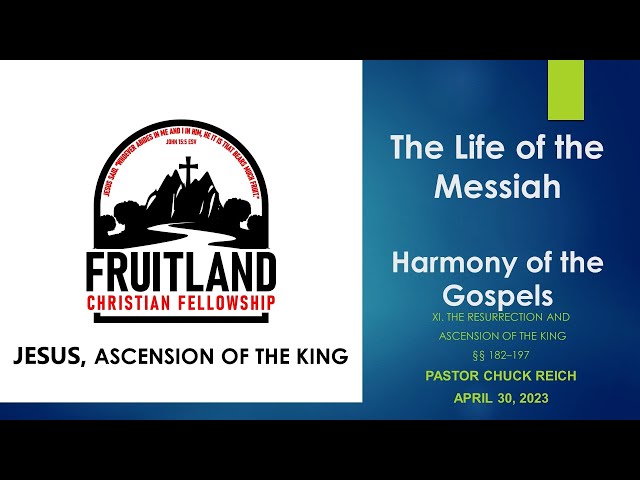 Fruitland Christian Fellowship - Peter, Do You Love Me More Than These? - Pastor Chuck Reich