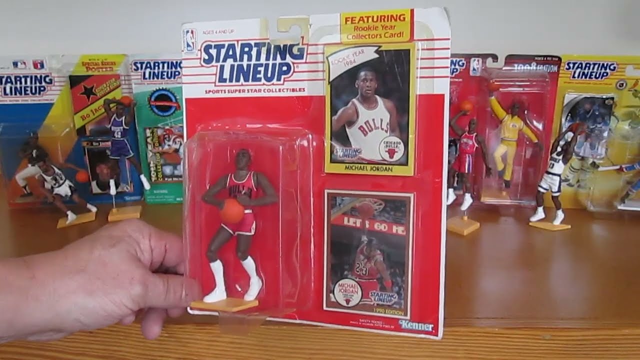 NBA1993年 ケナースターティングラインアップフィギュア マイケルジョーダン Kenner Starting Lineup Michael Jordan Action Figure with
