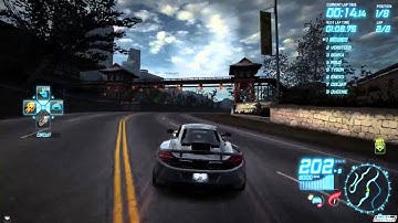 Need For Speed World McLaren MP4-12C Garden Boulevard