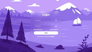 Build a Beautiful Login Form with HTML &amp; CSS –( No JavaScript Needed! )