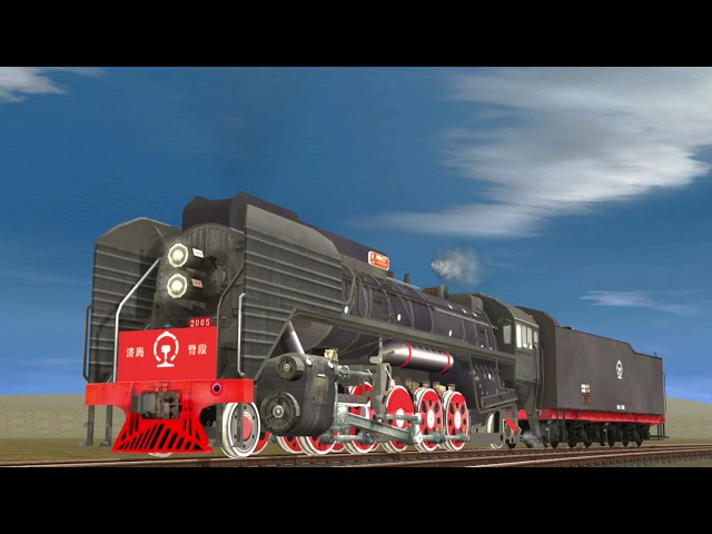 QJ 2-10-2 fitted w/ a new 5 chime whistle! - TANE - YouTube