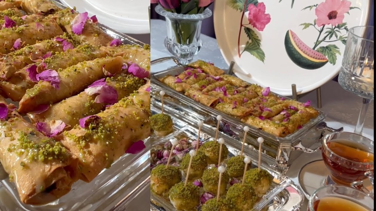 اصابع الفستق المقرمشه بالشعيريه/كور الفستق المقرمشة بالشعيريه اسهل والذ حلويات