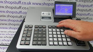 Casio SRS500 PCRT540 SRS820 Cash Register Instructions How To Program An PLU Product
