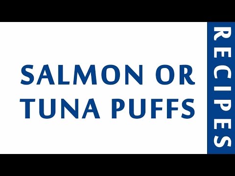 SALMON OR TUNA PUFFS | DIABETIC RECIPES | STEP BY STEP | HEALTHY RECIPES |