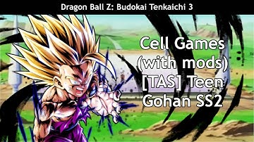 [TAS] Dragon Ball Z Budokai Tenkaichi 3 (w/ mods) - Cell Games - Teen Gohan (SS2)