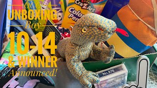 Boy 10-14 Unboxing for Operation Christmas Child OCC) and Giveaway Winner! - 2021