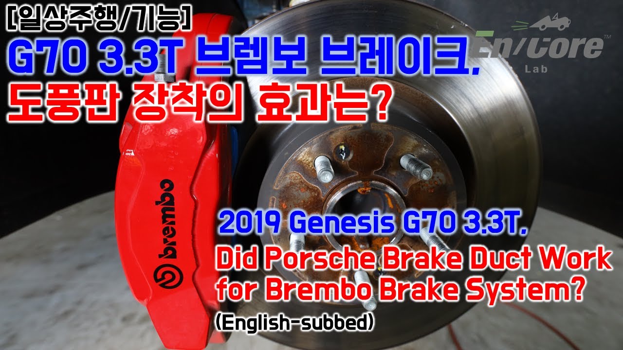 Колодки genesis g70 brembo