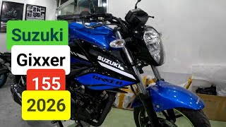 2026 Suzuki Gixxer 155 SRP 106,400 - Full Demo Review Specs - Kirby Motovlog