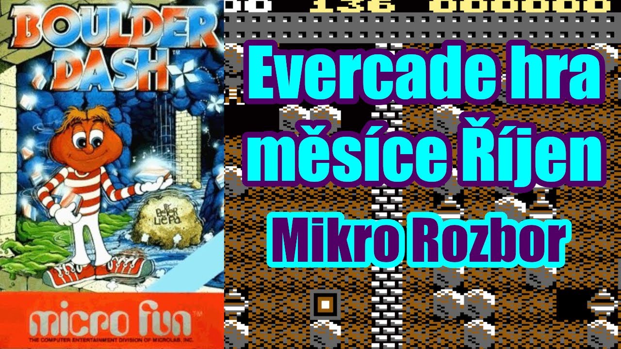 Boulder Dash pro C64 - Herní Rozbory 