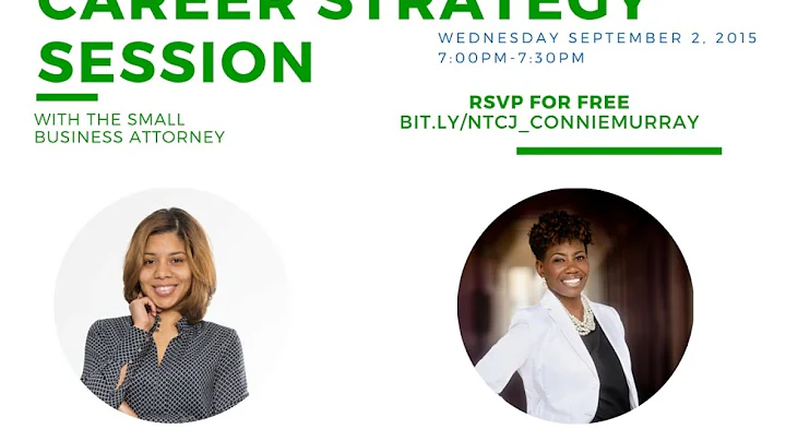 Career Strategy Session with Attorney Connie Murray