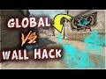 GLOBAL VS WALL HACK ! BİZİ YENMEK KOLAY DEĞİLDİR (CS:GO)