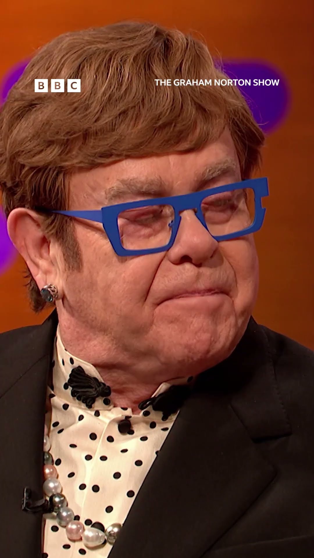 Elton John and Alan Carr could have been family!