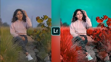 Blue and red colour effect Lightroom photo editing | Lightroom Photo Editing Background Change |