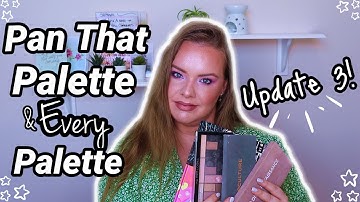 Pan That Palette 2021 & Pan In Every Palette | Project Pan Update 3