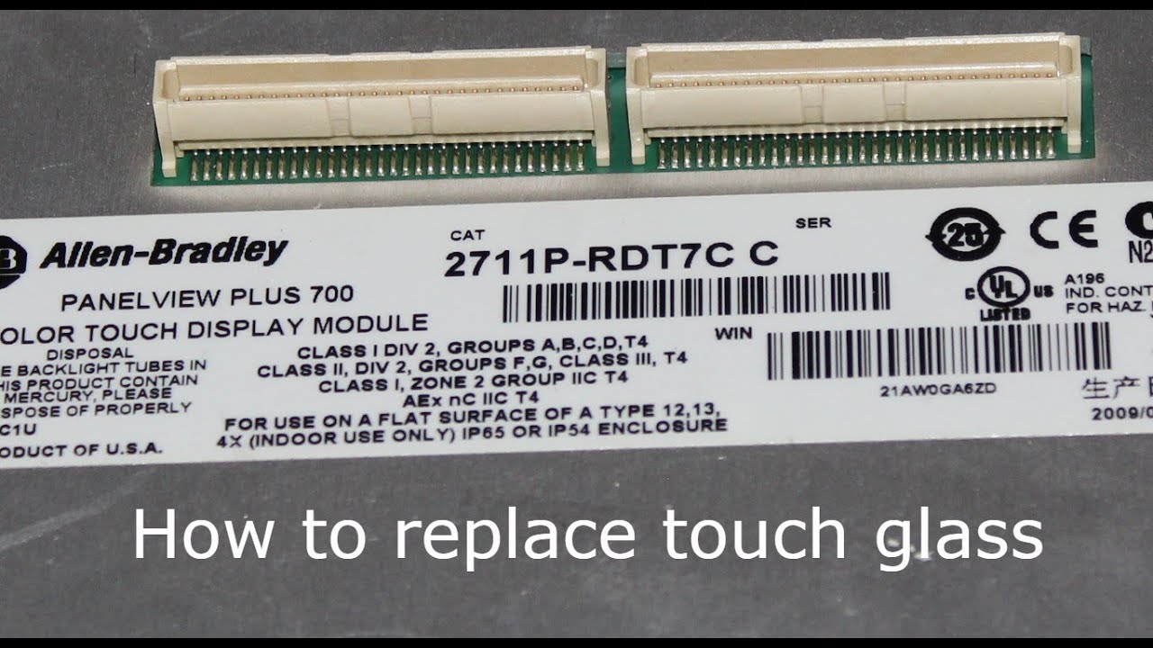 TPI#1290-002 for Allen Bradley PanelView Plus 700 2711P-RDT7C